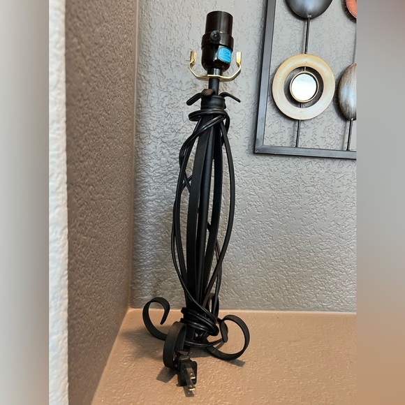 Vintage lamp Rod iron - Picture 4 of 5